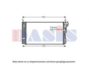 AKS DASIS 512085N kondensatorius, oro kondicionierius 
 Oro kondicionavimas -> Kondensatorius
9760638004