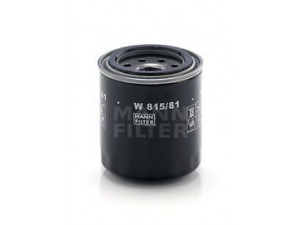 MANN-FILTER W 815/81 alyvos filtras 
 Techninės priežiūros dalys -> Techninės priežiūros intervalai
5007 222, 5010 965, 15400-689-003