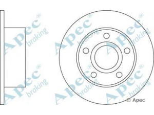 APEC braking DSK193 stabdžių diskas 
 Dviratė transporto priemonės -> Stabdžių sistema -> Stabdžių diskai / priedai
4A0615301A, 4A0615601A, 8E0615601