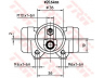TRW BWF137 rato stabdžių cilindras 
 Stabdžių sistema -> Ratų cilindrai
6464705, 92VB2261BA