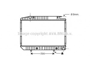 AVA QUALITY COOLING MS2227 radiatorius, variklio aušinimas
1265002703, 1265005303