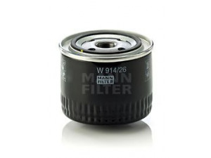 MANN-FILTER W 914/26 alyvos filtras 
 Techninės priežiūros dalys -> Techninės priežiūros intervalai
15400-PDD-E00, 15400-PDD-EOO, ERR 5542