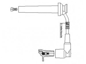 BREMI 8A15P87 uždegimo laidas 
 Kibirkšties / kaitinamasis uždegimas -> Uždegimo laidai/jungtys
4429613