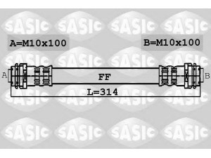 SASIC 6606087 stabdžių žarnelė 
 Stabdžių sistema -> Stabdžių žarnelės
9094702C30