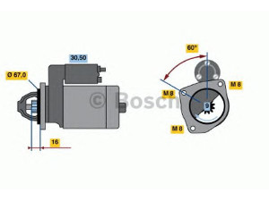 BOSCH 0 986 011 871 starteris 
 Elektros įranga -> Starterio sistema -> Starteris
4198600, 4198601, 4436732, 46231525