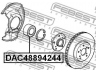 FEBEST DAC48894244 rato guolis 
 Ašies montavimas/vairavimo mechanizmas/ratai -> Rato stebulė/montavimas -> Rato guolis
44300-S0X-A01, 44300-S3V-A02, 90369-48001