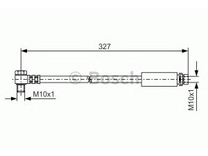 BOSCH 1 987 476 098 stabdžių žarnelė 
 Stabdžių sistema -> Stabdžių žarnelės
1051093, 1071941, 97BG 2C339 AA