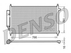 DENSO DCN40004 kondensatorius, oro kondicionierius 
 Oro kondicionavimas -> Kondensatorius
80110SJD003