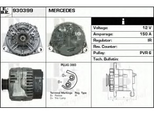 EDR 930399 kintamosios srovės generatorius 
 Elektros įranga -> Kint. sr. generatorius/dalys -> Kintamosios srovės generatorius