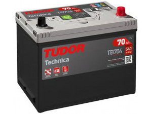 TUDOR TB704 starterio akumuliatorius; starterio akumuliatorius 
 Elektros įranga -> Akumuliatorius
8981726410, E3710-26070, E3710070C0
