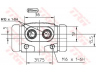 TRW BWD195 rato stabdžių cilindras 
 Stabdžių sistema -> Ratų cilindrai
1006016, 1104132, 1517559, 5030660