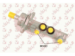 VILLAR 621.2333 pagrindinis cilindras, stabdžiai 
 Stabdžių sistema -> Pagrindinis stabdžių cilindras
1K1614019B