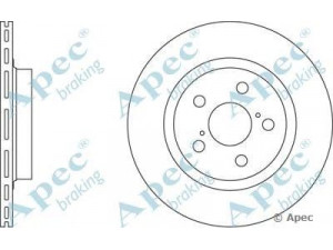 APEC braking DSK966 stabdžių diskas 
 Dviratė transporto priemonės -> Stabdžių sistema -> Stabdžių diskai / priedai
4351242010