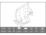FERODO K19716.0TG stabdžių antdėklo rinkinys, būgninis stabdys 
 Techninės priežiūros dalys -> Papildomas remontas
190 6413, 190 6432, 1906413, 1906432