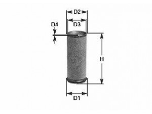 CLEAN FILTERS MA 749 oro filtras 
 Filtrai -> Oro filtras
1665937, 16659377, 1674100, 21041297