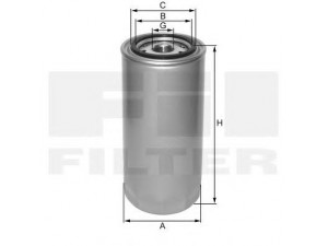 FIL FILTER ZP 59 F kuro filtras 
 Techninės priežiūros dalys -> Papildomas remontas
P N17-13ZA5 A, P N41-3ZA5, P N41-3ZA59 A