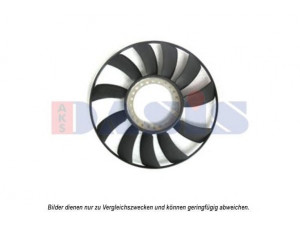 AKS DASIS 488000N ventiliatoriaus ratas, variklio aušinimas 
 Aušinimo sistema -> Radiatoriaus ventiliatorius
058121301B