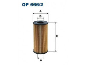 FILTRON OE666/2 alyvos filtras 
 Techninės priežiūros dalys -> Techninės priežiūros intervalai
1520900Q0A, 4431215, 15 20 945 43R