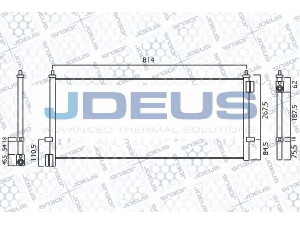 JDEUS 731M06 kondensatorius, oro kondicionierius 
 Oro kondicionavimas -> Kondensatorius
20555299, 20838901, 21086300