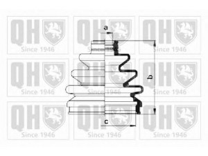 QUINTON HAZELL QJB484 gofruotoji membrana, kardaninis velenas 
 Ratų pavara -> Gofruotoji membrana
28023-AA021, 28023-AA022, 29023-AA020