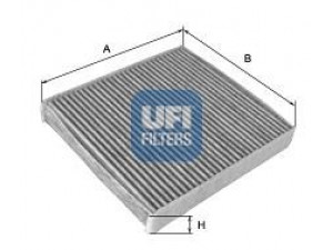 UFI 54.175.00 filtras, salono oras 
 Techninės priežiūros dalys -> Techninės priežiūros intervalai
64319127516