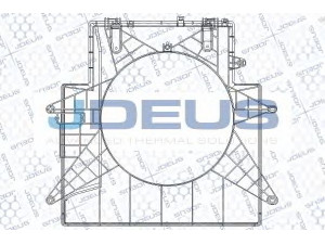 JDEUS EV812600 ventiliatorius, radiatoriaus 
 Aušinimo sistema -> Oro aušinimas
504045486