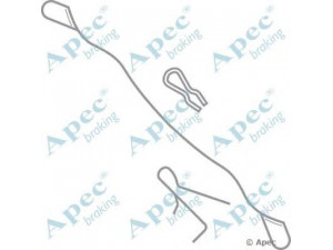APEC braking KIT517 priedų komplektas, stabdžių trinkelė 
 Stabdžių sistema -> Būgninis stabdys -> Dalys/priedai