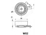 JAPANPARTS BE-W02 įtempiklis, paskirstymo diržas 
 Diržinė pavara -> Paskirstymo diržas/komplektas -> Dirželio įtempiklis (įtempimo blokas)
90499401