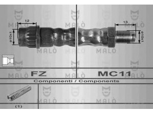 MAL? 8570 stabdžių žarnelė 
 Stabdžių sistema -> Stabdžių žarnelės
1472155080, 480668, 480681, 1472155080