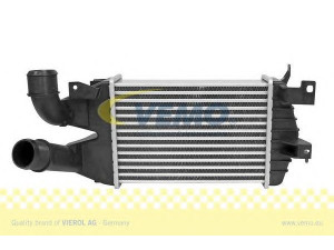 VEMO V40-60-2060 tarpinis suslėgto oro aušintuvas, kompresorius 
 Variklis -> Oro tiekimas -> Įkrovos agregatas (turbo/superįkrova) -> Tarpinis suslėgto oro aušintuvas
13 212 402, 63 02 072, 63 02 076