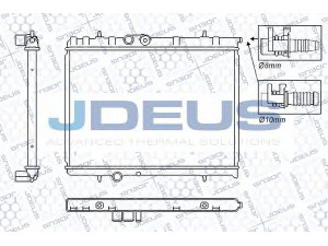 JDEUS RA0070081 radiatorius, variklio aušinimas 
 Aušinimo sistema -> Radiatorius/alyvos aušintuvas -> Radiatorius/dalys
1330F6, 133309