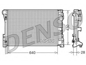 DENSO DRM17110 radiatorius, variklio aušinimas 
 Aušinimo sistema -> Radiatorius/alyvos aušintuvas -> Radiatorius/dalys
A2045000503, A2045002803
