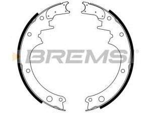 BREMSI GF0850 stabdžių trinkelių komplektas 
 Techninės priežiūros dalys -> Papildomas remontas
4406020J25, 4406025T25, 44060G9700