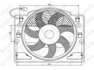 STELLOX 29-99330-SX ventiliatorius, radiatoriaus 
 Aušinimo sistema -> Oro aušinimas
17117503762, 6905076, 6922554, 6988913