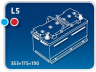 IPSA TMSG90 starterio akumuliatorius 
 Elektros įranga -> Akumuliatorius
3D0915105G, 4F0915105E