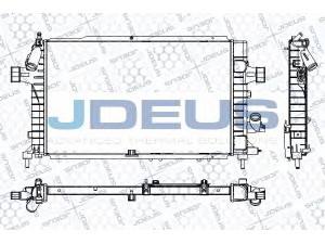 JDEUS RA0201010 radiatorius, variklio aušinimas 
 Aušinimo sistema -> Radiatorius/alyvos aušintuvas -> Radiatorius/dalys
1300268, 13143554
