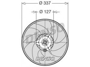 DENSO DER21002 ventiliatorius, radiatoriaus 
 Aušinimo sistema -> Oro aušinimas
1250F0, 1250F0