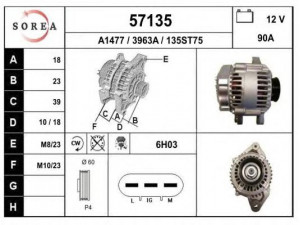 EAI 57135 kintamosios srovės generatorius
2706021020