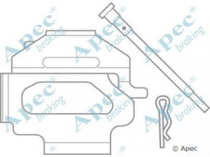 APEC braking KIT416 priedų komplektas, stabdžių trinkelė 
 Stabdžių sistema -> Būgninis stabdys -> Dalys/priedai
