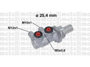 METELLI 05-0717 pagrindinis cilindras, stabdžiai 
 Stabdžių sistema -> Pagrindinis stabdžių cilindras
558388, 93189715