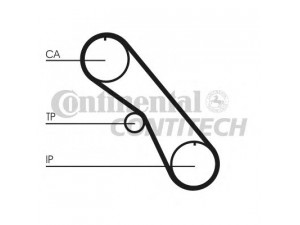 CONTITECH CT861K1 paskirstymo diržo komplektas 
 Techninės priežiūros dalys -> Papildomas remontas
7701469825