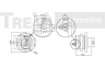 TREVI AUTOMOTIVE WB1609 rato guolio komplektas 
 Ašies montavimas/vairavimo mechanizmas/ratai -> Rato stebulė/montavimas -> Rato guolis
09117620, 1603209, 09117620, 09117620