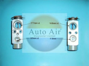 AUTO AIR GLOUCESTER 22-8685 išsiplėtimo vožtuvas, oro kondicionavimas 
 Oro kondicionavimas -> Vožtuvai
64106906268