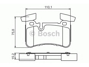 BOSCH 0 986 494 411 stabdžių trinkelių rinkinys, diskinis stabdys 
 Techninės priežiūros dalys -> Papildomas remontas
004 420 85 20, 005 420 22 20, 005 420 25 20