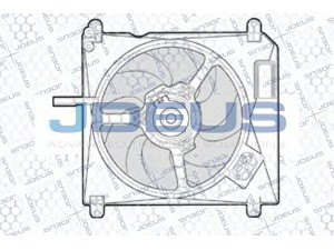 JDEUS EV805400 ventiliatorius, radiatoriaus 
 Aušinimo sistema -> Oro aušinimas
7787852
