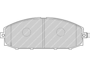 FERODO FDB1577 stabdžių trinkelių rinkinys, diskinis stabdys 
 Techninės priežiūros dalys -> Papildomas remontas
41060VB290, 41060VC091, 41060VC290