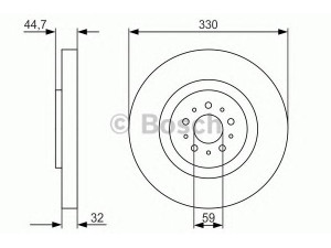 BOSCH 0 986 479 593 stabdžių diskas 
 Dviratė transporto priemonės -> Stabdžių sistema -> Stabdžių diskai / priedai
51768587, 51733051, 51768587, 60670801