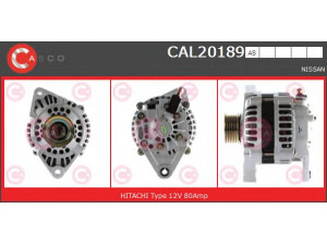 CASCO CAL20189AS kintamosios srovės generatorius
231001E800, LR180744