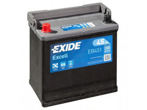 EXIDE EB451 starterio akumuliatorius; starterio akumuliatorius 
 Elektros įranga -> Akumuliatorius
KE24145E10NY, 33610-85C70-RH, 33610-82A20-000