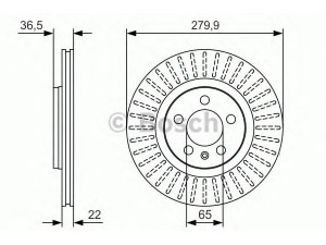 BOSCH 0 986 479 R68 stabdžių diskas 
 Dviratė transporto priemonės -> Stabdžių sistema -> Stabdžių diskai / priedai
1J0 615 301 E, 1J0 615 301 E, 1J0 615 301 M